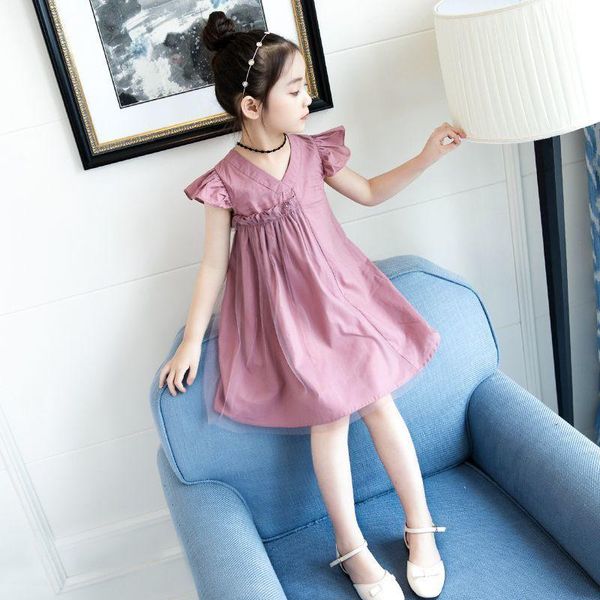 girls casual dress summer children clothing princess party dresses girl solid color sleeveless mesh cute 10 years girl's, Red;yellow
girls casual dress summer children clothing princess party dresses girl solid color sleeveless mesh cute 10 years girl's, Red;yellow