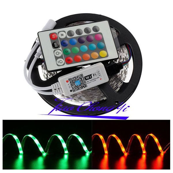 strips rgb flexible light led stripdc12v ip20 with mini 24key wifi controller
strips rgb flexible light led stripdc12v ip20 with mini 24key wifi controller