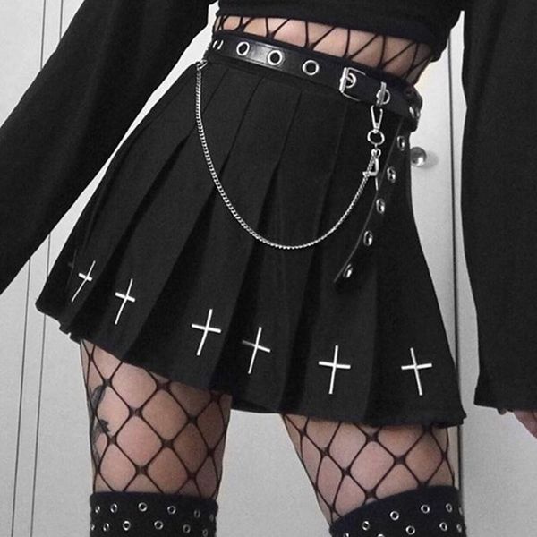 skirts sweet women punk harajuku mini skirt korean gothic high waist pleated a-line summer streetwear female, Black
skirts sweet women punk harajuku mini skirt korean gothic high waist pleated a-line summer streetwear female, Black