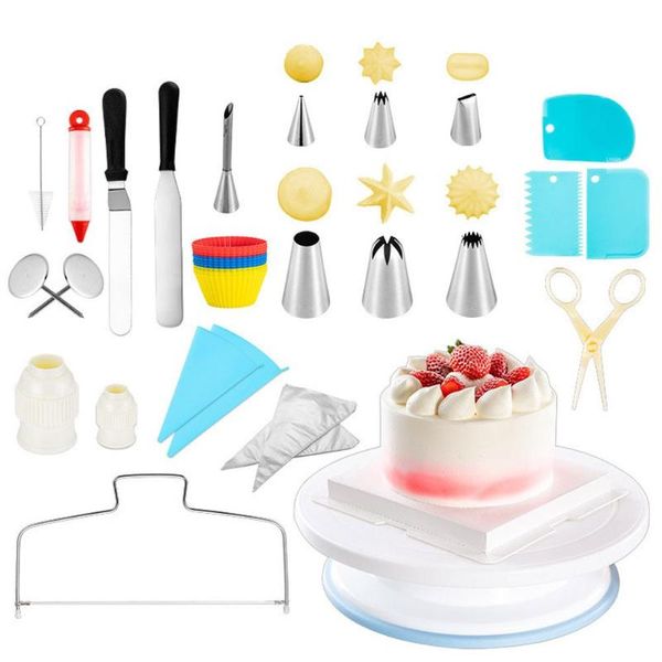 useful cake decoration tool set silicone pastry bags two-line layerer 106pcs baking tools kitchen flower mouth 61pcs home &
useful cake decoration tool set silicone pastry bags two-line layerer 106pcs baking tools kitchen flower mouth 61pcs home &