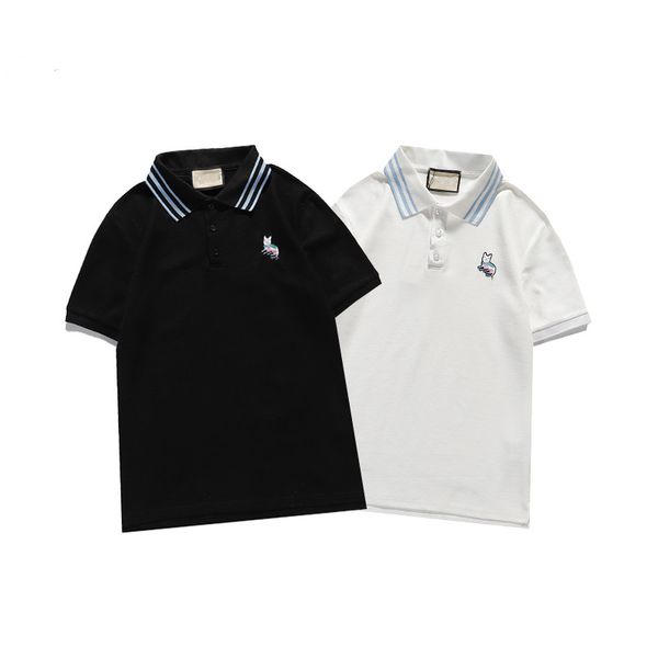2021 g family casual men's polo shirt solid color short sleeve fashion city loose men t-shirt 2055, White;black
2021 g family casual men's polo shirt solid color short sleeve fashion city loose men t-shirt 2055, White;black