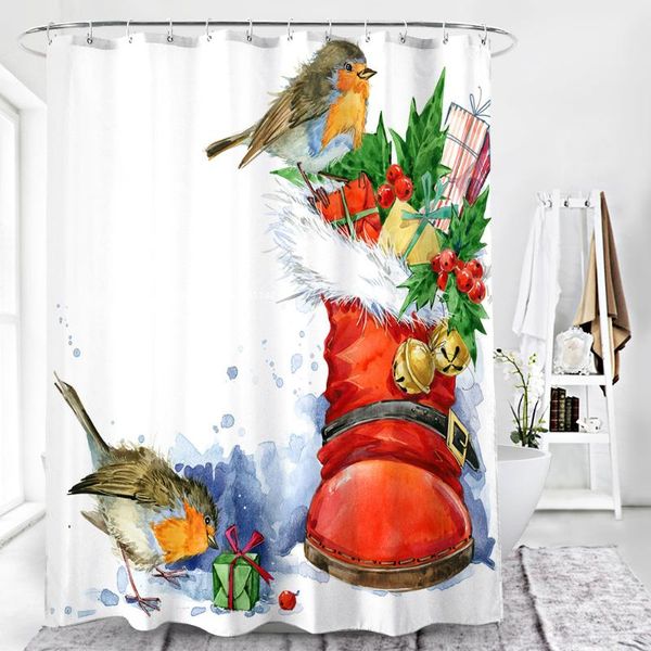 cartoon santa snowman print hook shower curtain multi-size bathroom decoration waterproof and mildew proof curtains
cartoon santa snowman print hook shower curtain multi-size bathroom decoration waterproof and mildew proof curtains