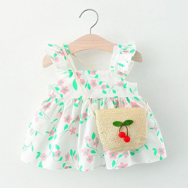 girl's dresses 2pcs/set girls dress +bags baby kids girls' sleeveless ruffles ruched floral summer princess for sundress, Red;yellow
girl's dresses 2pcs/set girls dress +bags baby kids girls' sleeveless ruffles ruched floral summer princess for sundress, Red;yellow