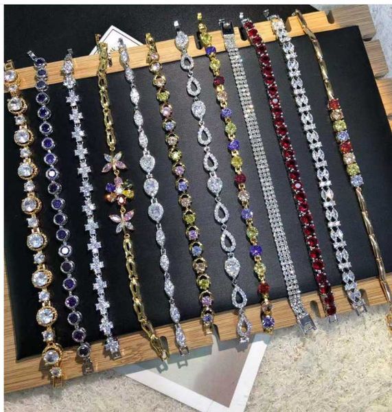 korean version of the fashion color zircon bracelet ladies copper plated gold jewelry wholesale charm bracelets, Golden;silver
korean version of the fashion color zircon bracelet ladies copper plated gold jewelry wholesale charm bracelets, Golden;silver