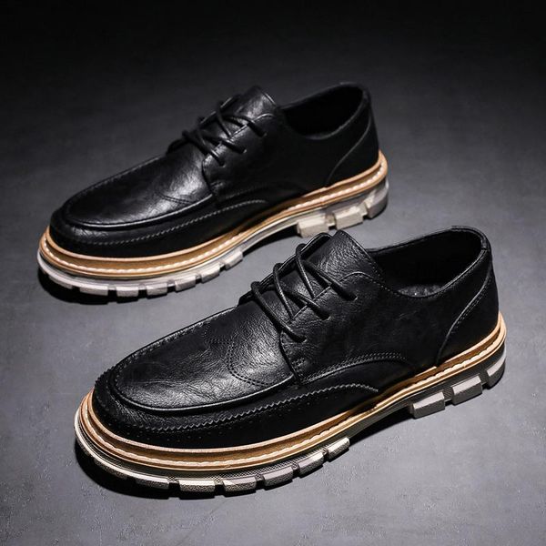 retro mens shoes casual black comfortable leather martins shoes men lace-up low business-casual footwear men hommes chaussures
retro mens shoes casual black comfortable leather martins shoes men lace-up low business-casual footwear men hommes chaussures