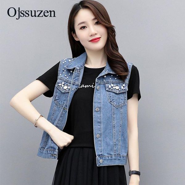 women's vests beading pearls short women vest blue black slim plus size 5xl sleeveless jeans jacket female denim ladies korean autumn, Black;white
women's vests beading pearls short women vest blue black slim plus size 5xl sleeveless jeans jacket female denim ladies korean autumn, Black;white