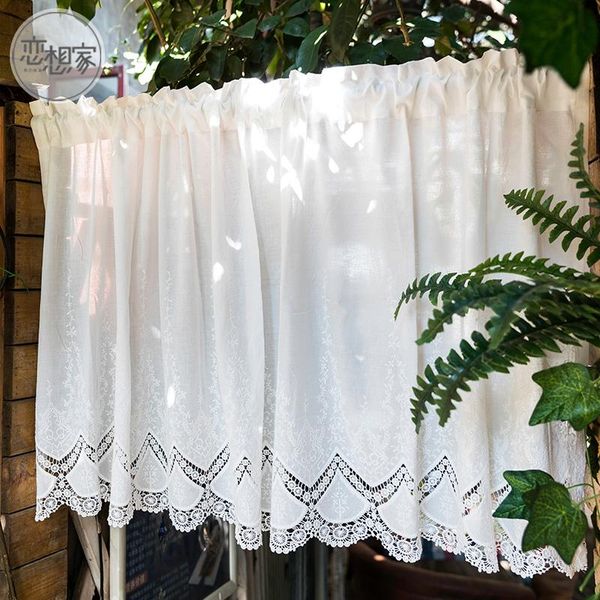 curtain & drapes european embroidery short curtains for living room coffee door kitchen bathroom customized white tulle window decor
curtain & drapes european embroidery short curtains for living room coffee door kitchen bathroom customized white tulle window decor