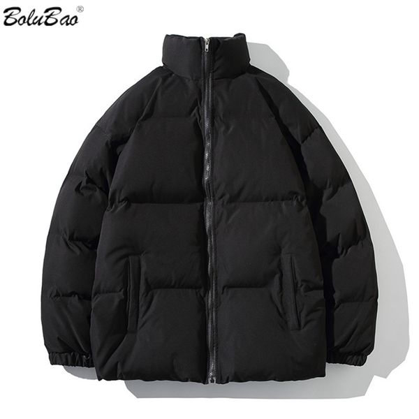 bolubao fashion men's winter hong kong style parkas casual stand collar thick padded jacket solid color loose daily parkas men 211206, Black
bolubao fashion men's winter hong kong style parkas casual stand collar thick padded jacket solid color loose daily parkas men 211206, Black