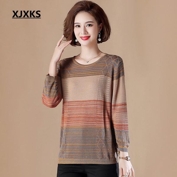 autumn women thin sweater loose plus size comfortable three-quarter sleeve wool knitted pullover women's sweaters, White;black
autumn women thin sweater loose plus size comfortable three-quarter sleeve wool knitted pullover women's sweaters, White;black