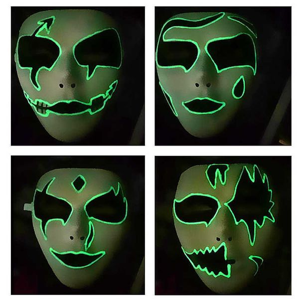 halloween fashion luminous mask multi-style glowing flashing led facemask for festival cosplay party bar ktv decor prop
halloween fashion luminous mask multi-style glowing flashing led facemask for festival cosplay party bar ktv decor prop