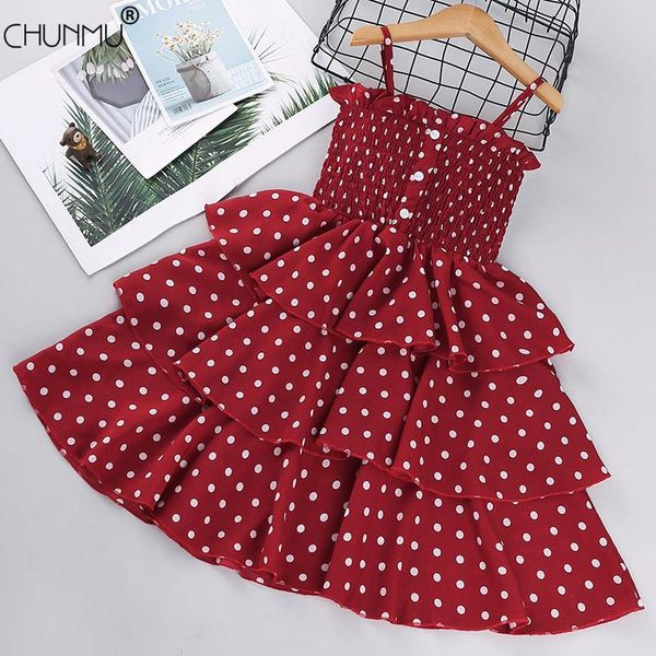 summer fashion girl's polka dot sling princess dress little casual college style printed sleeveless cake tutu dresses, Red;yellow
summer fashion girl's polka dot sling princess dress little casual college style printed sleeveless cake tutu dresses, Red;yellow