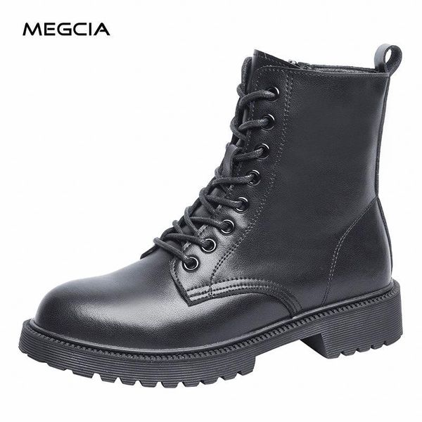 boots megcia elegant women autumn winter flat platform ankle round toe black lace shoes female zipper
boots megcia elegant women autumn winter flat platform ankle round toe black lace shoes female zipper