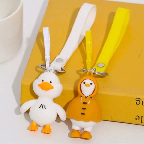 keychains car keychain raincoat duck keyring creative key holder chain metal ring auto accessories, Silver
keychains car keychain raincoat duck keyring creative key holder chain metal ring auto accessories, Silver