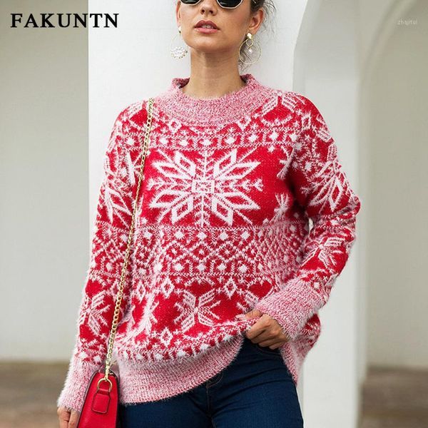 women's sweaters christmas sweater knit pullover winter fashion long sleeve knitted snowflake women jumper, White;black
women's sweaters christmas sweater knit pullover winter fashion long sleeve knitted snowflake women jumper, White;black