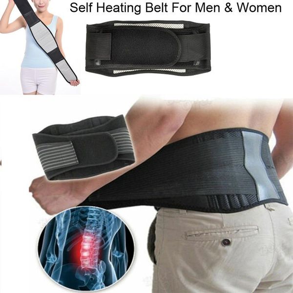 waist support adjustable tourmaline self heating magnetic therapy back belt lumbar brace massage band health care, Black;gray
waist support adjustable tourmaline self heating magnetic therapy back belt lumbar brace massage band health care, Black;gray