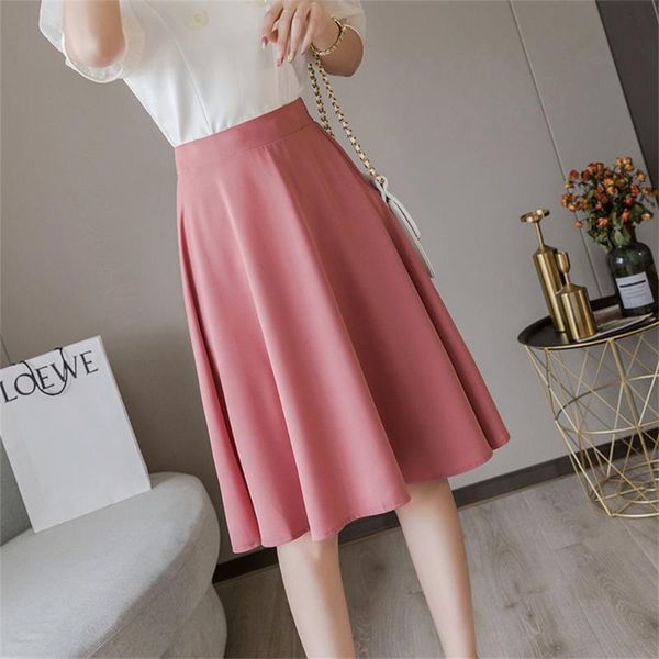 skirts korean casual a-line skirt women summer fashion elastic high waist all-match femme faldas mujer moda, Black
skirts korean casual a-line skirt women summer fashion elastic high waist all-match femme faldas mujer moda, Black
