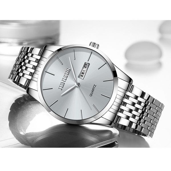 wristwatches watch men fashion 2021 bellos men's mesh belt quartz calendar waterproof simple luxury, Slivery;brown
wristwatches watch men fashion 2021 bellos men's mesh belt quartz calendar waterproof simple luxury, Slivery;brown