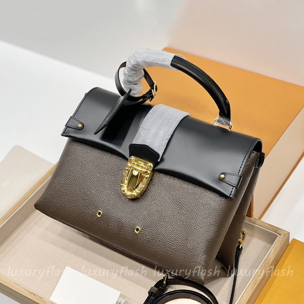 one handle womens designers classic handbags fashion tote luxurys lock original leather brown old flower crossbody shoulder bags fli purses
one handle womens designers classic handbags fashion tote luxurys lock original leather brown old flower crossbody shoulder bags fli purses