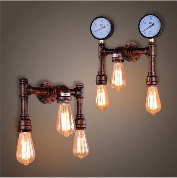 american country retro bedroom water pipe 220v wall lamp industrial control bar lighting personality balcony aisle internet cafe
american country retro bedroom water pipe 220v wall lamp industrial control bar lighting personality balcony aisle internet cafe
