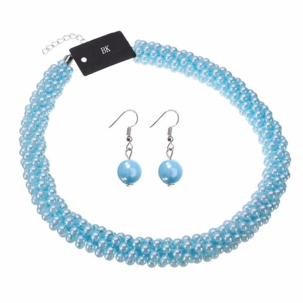 earrings & necklace bk fashion jewelry multi color chain choker statement bib sets, Silver
earrings & necklace bk fashion jewelry multi color chain choker statement bib sets, Silver