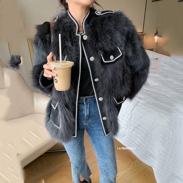 women's fur & faux 2021 winter black women fashion coat lady single breasted high street multi-pocket outerwear female autumn jacket
women's fur & faux 2021 winter black women fashion coat lady single breasted high street multi-pocket outerwear female autumn jacket