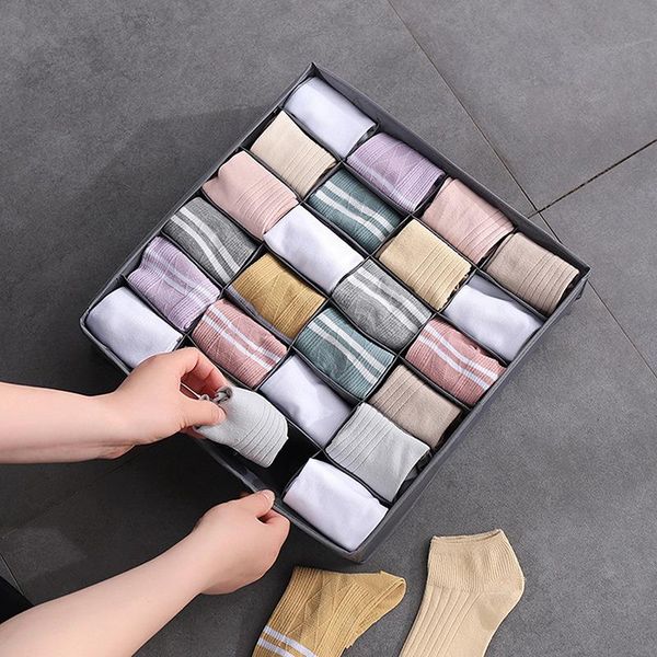 washable cotton underwear storage box foldable clothes dividers organizer for bras scarves ties socks boxes drawers divider case
washable cotton underwear storage box foldable clothes dividers organizer for bras scarves ties socks boxes drawers divider case