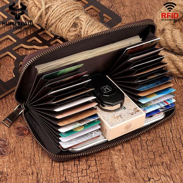 wallets humepaul men long style business card holder male purse zipper large capacity brand cow leather wallet, Red;black
wallets humepaul men long style business card holder male purse zipper large capacity brand cow leather wallet, Red;black