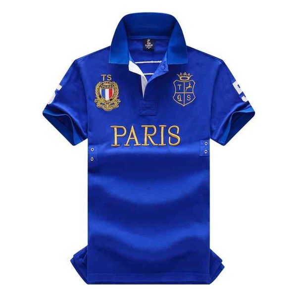 men's short sved polo shirt, paris france classic embroidered breathable golf and tennis t-shirt, 100% cotton, White;black
men's short sved polo shirt, paris france classic embroidered breathable golf and tennis t-shirt, 100% cotton, White;black