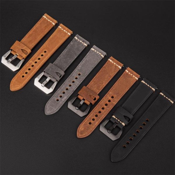 watch bands retro cow leather strap 22mm 24mm handmade wristband quick release watchband gray brown straps man accessories, Black;brown
watch bands retro cow leather strap 22mm 24mm handmade wristband quick release watchband gray brown straps man accessories, Black;brown