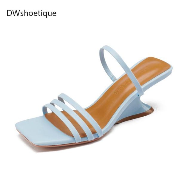 summer women high heels sandals square toe strange style slipers for ladies outdoor, Black
summer women high heels sandals square toe strange style slipers for ladies outdoor, Black
