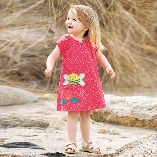 girl's dresses brand quality baby girl clothes 100% combed cotton kids one-piece lovely dress summer children infant princess for girls, Red;yellow
girl's dresses brand quality baby girl clothes 100% combed cotton kids one-piece lovely dress summer children infant princess for girls, Red;yellow