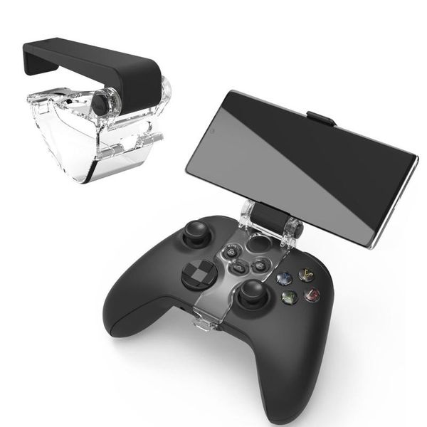 1pc smartphone clamp/game clip fit for x box series controller mobile phone holder gamepad joypad cell mounts & holders
1pc smartphone clamp/game clip fit for x box series controller mobile phone holder gamepad joypad cell mounts & holders