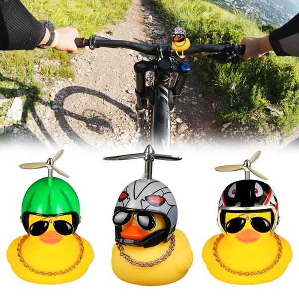 bike horns bicycle bell duck with helmet light small yellow car ornament road motor riding cycling accessories
bike horns bicycle bell duck with helmet light small yellow car ornament road motor riding cycling accessories