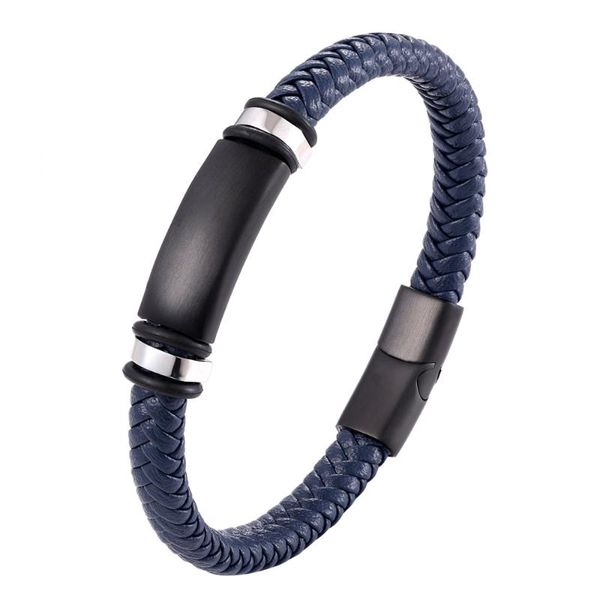 link, chain trendy men genuine leather bracelets charm women stainless steel magnetic buckle black/brown/blue classic male pulsera
link, chain trendy men genuine leather bracelets charm women stainless steel magnetic buckle black/brown/blue classic male pulsera