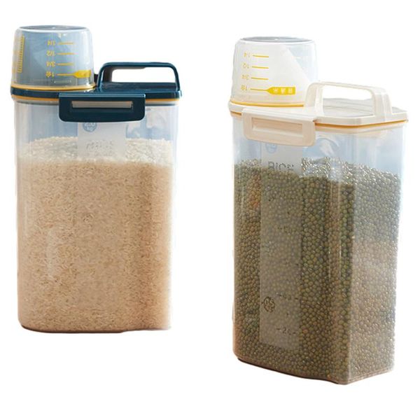 rice bucket home kitchen storage box plastic grains insect-proof sealed moisture-proof tank organizer bottles & jars
rice bucket home kitchen storage box plastic grains insect-proof sealed moisture-proof tank organizer bottles & jars