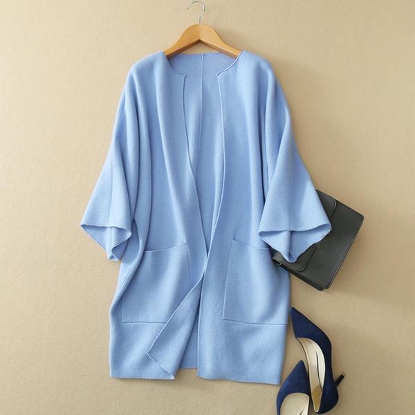 women's sweaters 100% pure cashmere navy blue cardigan womens open stitch thick outerwear long sleeves chunky with big pocket decor, White;black
women's sweaters 100% pure cashmere navy blue cardigan womens open stitch thick outerwear long sleeves chunky with big pocket decor, White;black