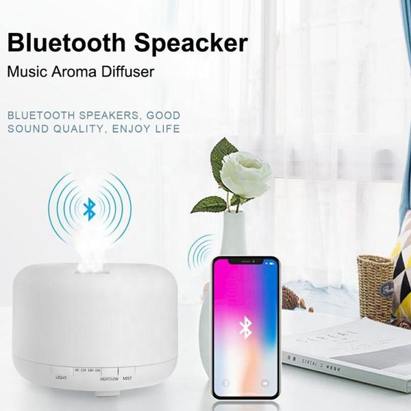 humidifiers electric aroma diffuser air humidifier 500ml bluetooth speaker led essential oil for machine
humidifiers electric aroma diffuser air humidifier 500ml bluetooth speaker led essential oil for machine