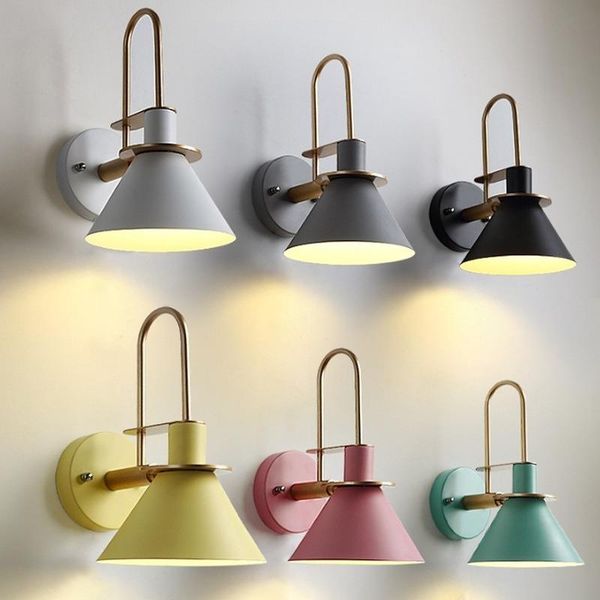 wall lamp nordic living room stairway art modern bedroom bedside makaron horn led light sconce fixture e27
wall lamp nordic living room stairway art modern bedroom bedside makaron horn led light sconce fixture e27