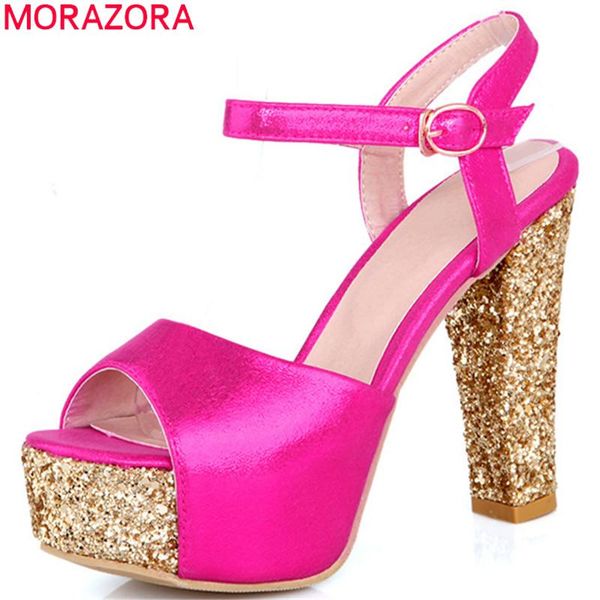 plus size 34-43 2021 women sandals fish's mouth buckle platform shoes gold silver color high heels wedding, Black
plus size 34-43 2021 women sandals fish's mouth buckle platform shoes gold silver color high heels wedding, Black