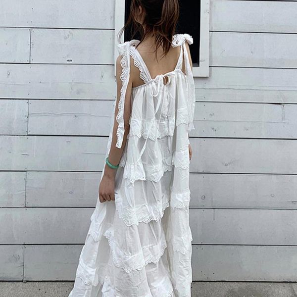 lace beach wear hippie women dresses vestidos white boho dress solid cotton strap summer sleeveless casual, Black;gray
lace beach wear hippie women dresses vestidos white boho dress solid cotton strap summer sleeveless casual, Black;gray