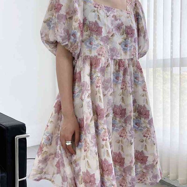 casual dresses women flower print square neck elegant mini puff sleeve loose style floral boho vestidos 72ef, Black;gray
casual dresses women flower print square neck elegant mini puff sleeve loose style floral boho vestidos 72ef, Black;gray