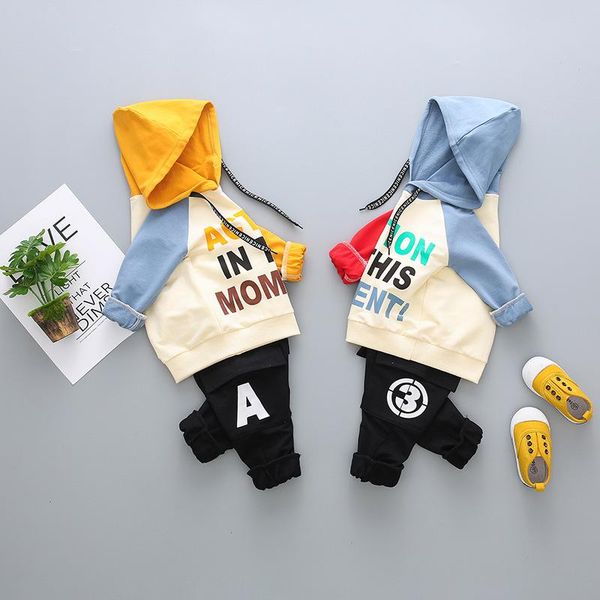 clothing sets childrens wear boys spring style hooded sweater suit 1-4 years old baby's foreign toddler, White
clothing sets childrens wear boys spring style hooded sweater suit 1-4 years old baby's foreign toddler, White