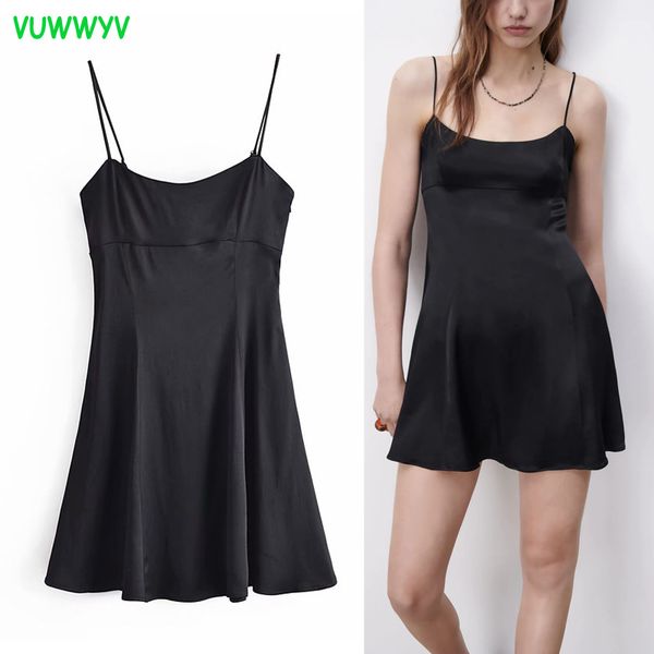 black satin backless mini dress women summer thin straps woman party dresses back elastic short vestidos slim gowns 210430, Black;gray
black satin backless mini dress women summer thin straps woman party dresses back elastic short vestidos slim gowns 210430, Black;gray
