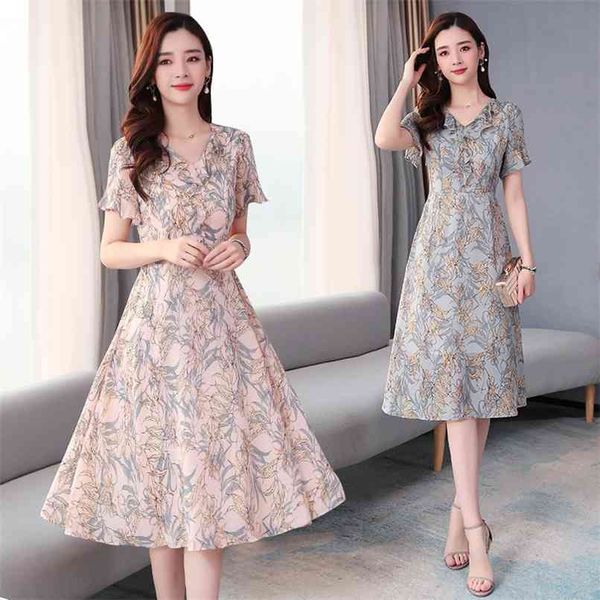 vintage print pink chiffon midi dresses spring summer 3xl plus size runway dress elegant women bodycon party vestidos 210528, Black;gray
vintage print pink chiffon midi dresses spring summer 3xl plus size runway dress elegant women bodycon party vestidos 210528, Black;gray