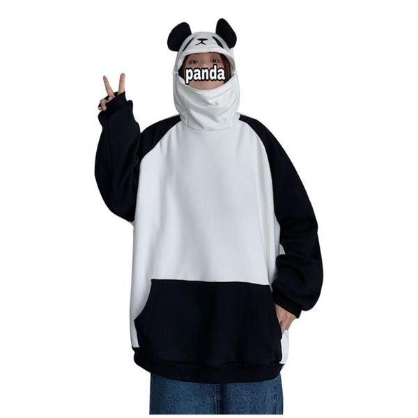 women's hoodies & sweatshirts patchwork fun splicing three-dimensional lovely design pocket casual style sweatershirt loose fashion har, Black
women's hoodies & sweatshirts patchwork fun splicing three-dimensional lovely design pocket casual style sweatershirt loose fashion har, Black