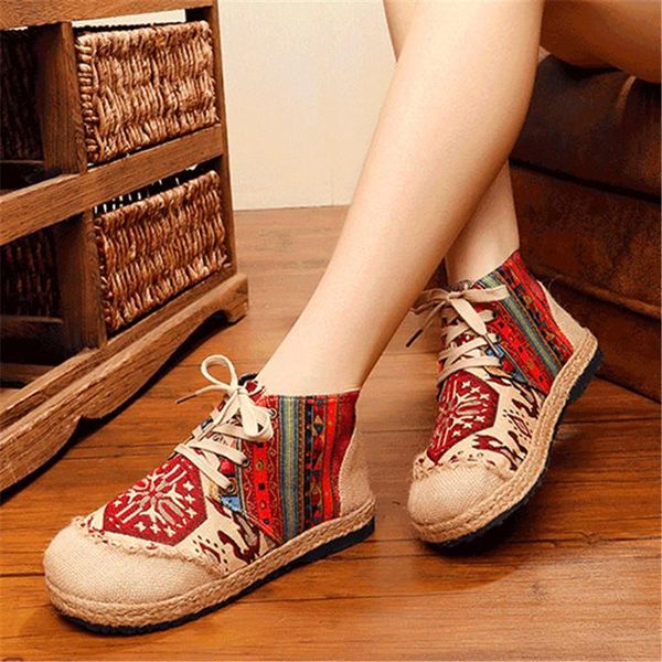 spring and autumn winter embroidered ankle boots female cotton linen non-slip flat women, Black
spring and autumn winter embroidered ankle boots female cotton linen non-slip flat women, Black