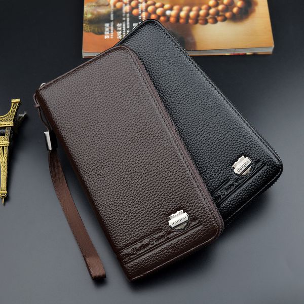 new wallet men's long zipper handbag fashion large capacity litchi pattern business wallet mobile bag, Red;black
new wallet men's long zipper handbag fashion large capacity litchi pattern business wallet mobile bag, Red;black
