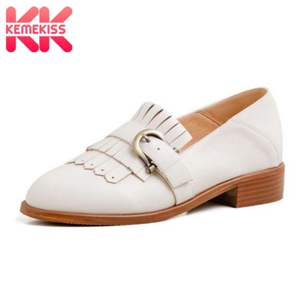 dress shoes kemekiss design women pumps fashion square heels buckle round toe real leather office footwear size 34-40, Black
dress shoes kemekiss design women pumps fashion square heels buckle round toe real leather office footwear size 34-40, Black