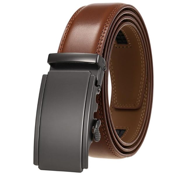 belts adjustable ratchet men luxury business design automatic alloy buckle cow leather belt, Black;brown
belts adjustable ratchet men luxury business design automatic alloy buckle cow leather belt, Black;brown