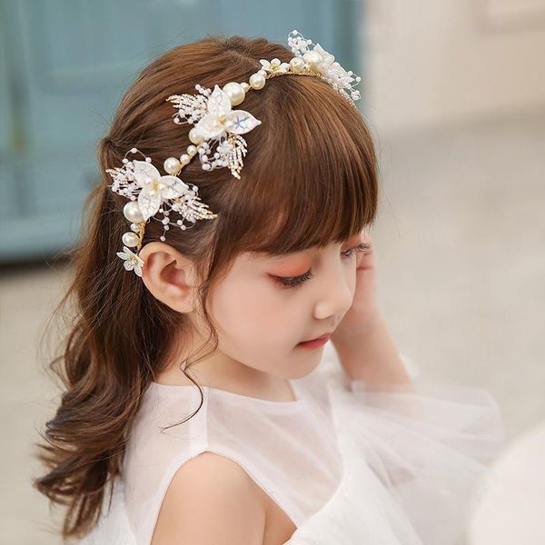 hair accessories girls wreath headdress mori super fairy little performance headband hairband, Slivery;white
hair accessories girls wreath headdress mori super fairy little performance headband hairband, Slivery;white